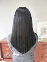 ヘアー アイス 御器所本店(HAIR ICI)&nbsp;20代30代夏トレンド◎暗髪シールエクステロングヘアレイヤー
