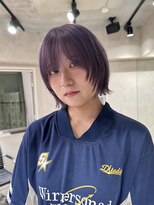 ハイプ(HYPE) 藤沢/ブリーチ/ダブルカラー/ホワイトラベンダー/レイヤーボブ