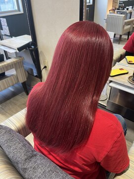 トリコ 梅田茶屋町店(trico) レッドカラー♪