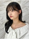 くびれヘア/髪質改善/縮毛矯正/レイヤーカット/韓国/顔周り/