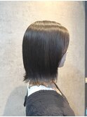 切りっぱなしボブ
