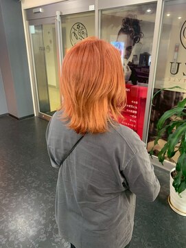 アイズ 渋沢(AIZU) レイヤー オレンジピンク