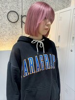 オプス 大名店(Ops)&nbsp;☆今季1番人気!ピンクベージュボブで垢抜けヘア