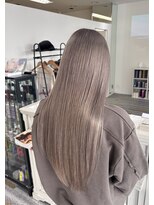 アフューズバイストゥー(Vfuse by StueW)&nbsp;透明感シルバーグレージュ4/髪質改善/ブリーチ/ダブルカラー