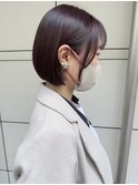 〈Tierra毛利仁美〉ピンクカラーでつくる大人ボブ