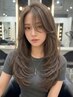 【平日限定】【春に映える艶色】カット＋髪質改善カラー＋保湿トリートメント