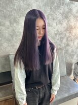 コルト(COLT) 初ブリーチで叶える◎透明感パープルカラー