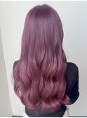 【Wカラー特化】森山担当 ブリーチなし×ボルドーパープル