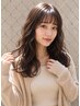 似合わせカット+根元からしっかりカーリーパーマ【髪質改善認定自由ヶ丘店】