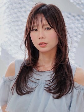 ミチオ ノザワ ヘアサロン ギンザ(Michio Nozawa HAIR SALON Ginza) レイヤーカット/顔周りレイヤー /ストレートヘア/セミロング