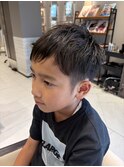 2ブロックアシメショート