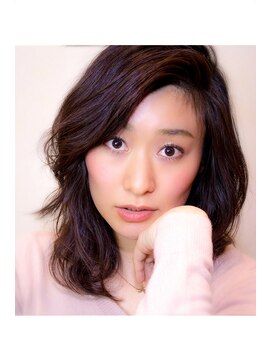 アプラススタイル(A+ STYLE) 【セミロング】×【ラフパーマ】