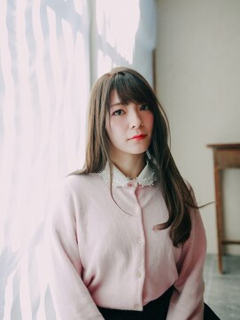 美容室 リズヘアー 稲毛店(Riz hair) つやつやピンクカラー【稲毛】