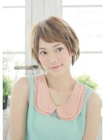 ラリラモーヴ&nbsp;ショート　ゆるふわニュアンスヘアー