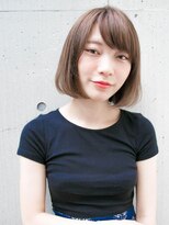 ルティア(Lutia) 流しバング 切りっぱなしボブ 内巻きスタイリング ☆