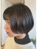 小顔ショートボブ