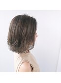 【MICHI 富田店 古作 蓮】アッシュグレージュ