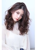 【LiL'豊中】アッシュグレージュ_ゆるふわセミディ