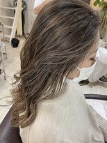 ノラ ウメダ(NORA UMEDA)&nbsp;【NORA UMEDA 高木】3Dコントラストハイライトカラーグレージュ