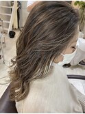 【NORA UMEDA 高木】3Dコントラストハイライトカラーグレージュ