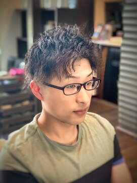 ガイズ ヘアー イサミ(GUY'S HAIR 133) ２ブロックツイストスパイラルパーマ