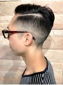 メンズスキンフェードカット［今泉　バーバー］<理容室>風