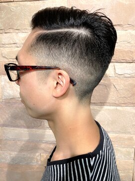 マイヘアイズグッド(My Hair is Good) メンズスキンフェードカット［今泉　バーバー］<理容室>風