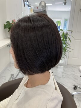 サロンドノア(Salon de NoA) ボブ×ダークブラウン