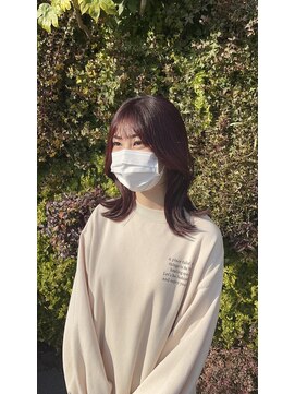 ソイルアヴェダ(Soil AVEDA) 韓国風カットラベンダーピンク