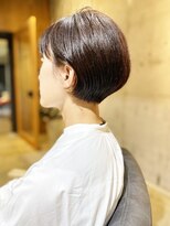 ビミュ(vimu)&nbsp;丸みくびれナチュラルショートボブ  [ショート/パーマ/三宮/元町