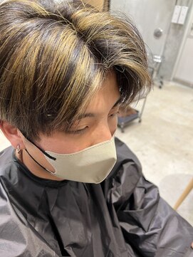 ガーデン オオタカノモリ(garden otakanomori) 20代30代40代大人メンズヘア/メンズ白髪ぼかし/メンズハイライト