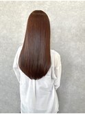 艶髪ロング×ライトブラウン