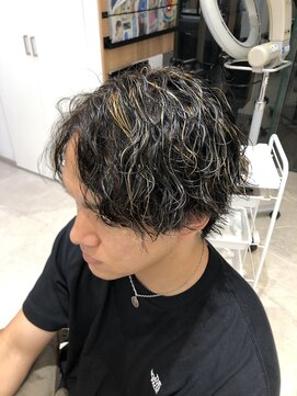 シュヴー 浦安店(CHEVEUX) ハイライトツイストスパイラルパーマ