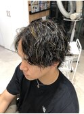 ハイライトツイストスパイラルパーマ