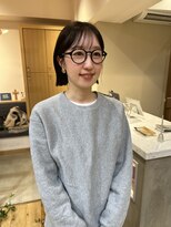 スムーク(smuk)&nbsp;【smuk/岩澤美紅】ミニボブ/ぷつっとボブ/シースルーバング