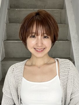 クロト(Clotho) ショートカット/髪質改善縮毛矯正白髪ぼかしレイヤーカラーボブ