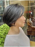 大人ショートボブ