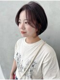say.原田美千留　前髪なしショート　ショートボブ　縮毛矯正