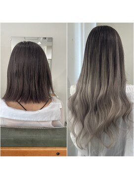 ハイエクステンション 近江八幡店(Hi-Extension) シルバーバレイヤージュ