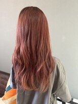 ココカラヘアー ニコ(cococara hair nico)&nbsp;カシスピンク/ハイトーン/ブリーチあり/フェイスレイヤー