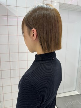 ココ なかもず店(COCO) レイヤーカット/ボブ/髪質改善/チェリーブラウン