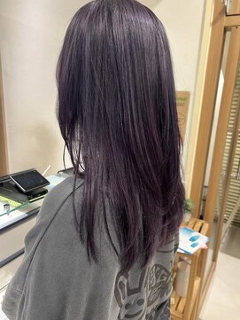 ネオリーブサイン 大森店(Neolive sign) 1ブリーチ　ディープバイオレット　【大森】