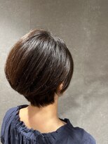 ヘアーアンドライフ ブランシェ(HAIR&LIFE Branche)&nbsp;透明感のあるオリーブアッシュボブ