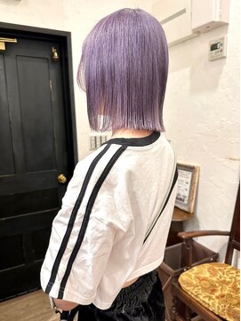 ベロニカ ヘアー(Beronica HAIR) パープルカラー☆ブリーチカラー☆　20代30代40代人気◎