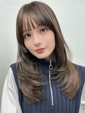 ヒール 銀座(heel) 小顔に見せるワンホン＆韓国ヘア/顔周りレイヤーカット