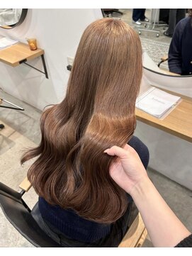 ロロネー 梅田(Lolonois) 【lolonois梅田】黒染め履歴ありのベージュカラー【萌愛】