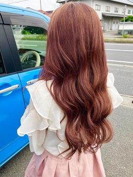 カラーズヘアー(Colors hair) 【colors 徳島】柔らかく可愛いピンクベージュレイヤー