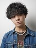 カット+シャドーパーマ￥11700 [福井/メンズカット/メンズパーマ/メンズ/眉毛]
