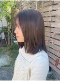 くびれヘアシルキーストレートボブ