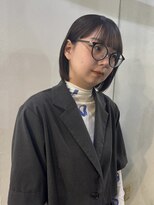 メイカ(MEIKA)&nbsp;”ボブ×チャコールブラウン” なかもと はな